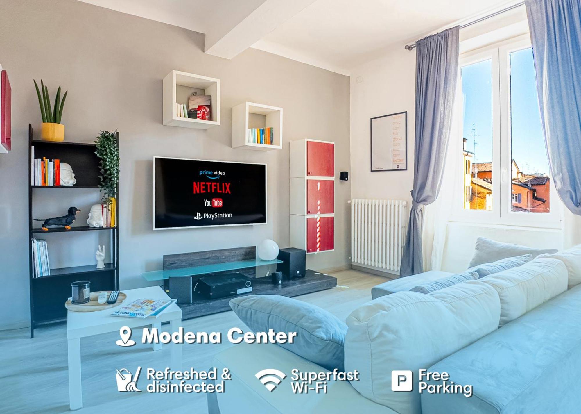 Luxury Apartment Next To The Francescana Módena Exterior foto